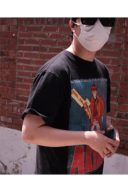 【AKIRA】メンズ レディース 半袖Tシャツ aat12881