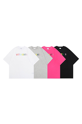 【ヴェトモン】メンズ レディース 半袖Tシャツ aat12918