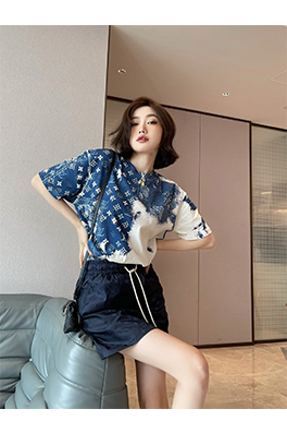 【ルイヴ*トン】メンズ レディース 半袖Tシャツ aat12940