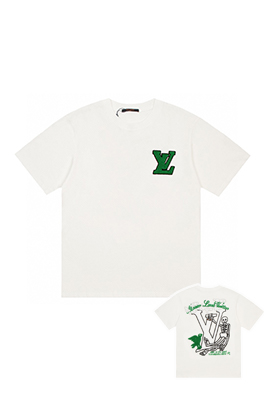 【ルイヴ*トン】メンズ レディース 半袖Tシャツ aat12947
