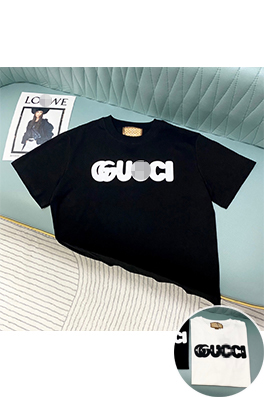 【バレンシアガ】×【グッチ】メンズ レディース 半袖Tシャツ aat12957