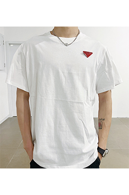 【プラダ】メンズ レディース 半袖Tシャツ aat12961