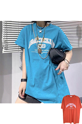 【バレンシアガ】メンズ レディース 半袖Tシャツ aat12985