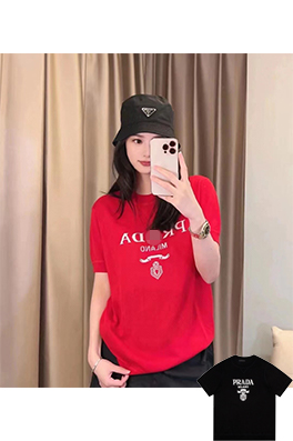 【プラダ】メンズ レディース 半袖Tシャツ aat13009