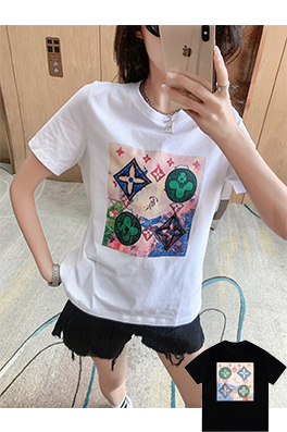 【ルイヴ*トン】メンズ レディース 半袖Tシャツ aat13016