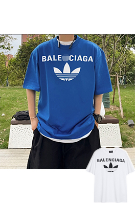 春色3カラー✧ バレンシアガ アディダス サッカーTシャツ