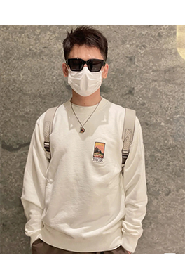 【ディオール】メンズ レディース 長袖　スウェットTシャツ aat13125
