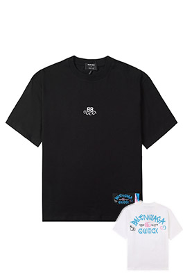 【グッチ】×【バレンシアガ】メンズ レディース 半袖Tシャツ aat13177