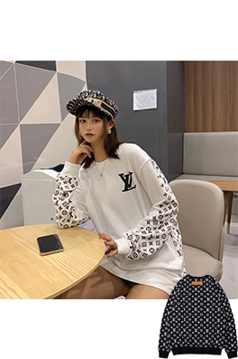 【ルイヴ*トン】メンズ レディース 長袖　スウェットTシャツ  aat13285