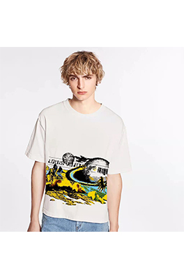 【ヴィトンタイプ】メンズ レディース 半袖Tシャツ  aat13307