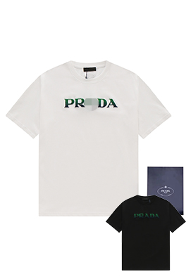 【プラダ】メンズ レディース 半袖Tシャツ  aat13340