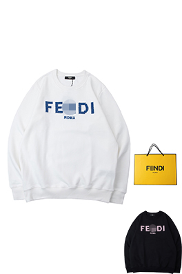【フェンディ】メンズ レディース 長袖　スウェットTシャツ  aat13341