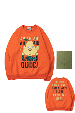 【グッチ】メンズ レディース 長袖　スウェットTシャツー   aat13493