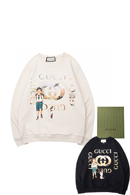 【グッチ】メンズ レディース 長袖　スウェットTシャツー   aat13499