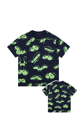 【ルイヴ*トン】メンズ レディース 半袖Tシャツ   aat13518