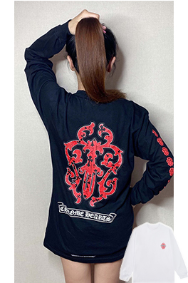 【クロムハーツ】メンズ レディース 長袖Tシャツ  aat13591