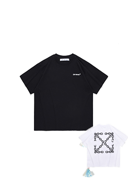 【オフホワイト】半袖Tシャツ  aat13607