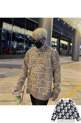 【ディオール】×【CACTUS JA CK】メンズ レディース ニット　セーター  aat13635