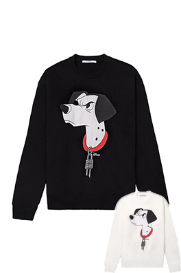 【ジバンシイ】メンズ レディース 長袖　スウェットTシャツー  aat13639