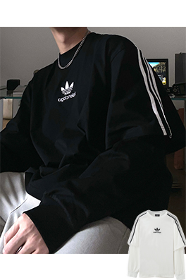 【バレンシアガ】×【アディダス】メンズ レディース 長袖Tシャツ  aat13711