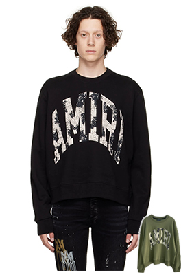 【アミリ】メンズ レディース 長袖　スウェットTシャツ  aat13720