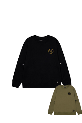 【フェンディ】メンズ レディース 長袖　スウェットTシャツ  aat13726