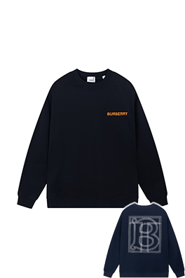【バーバリー】メンズ レディース 長袖　スウェットTシャツ  aat13804