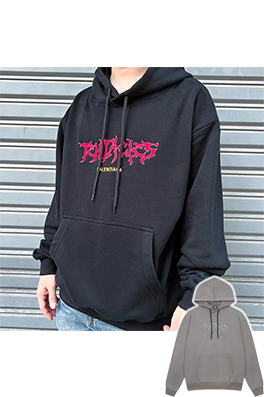 【バレンシアガ】 フード Tシャツ パーカー  aat13836