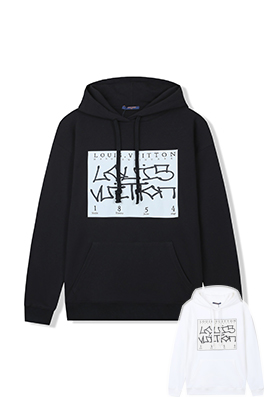 【ルイヴ*トン】 フード Tシャツ パーカー  aat13851