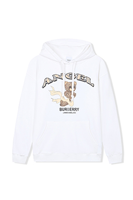 【バーバリー】 フード Tシャツ パーカー  aat13856