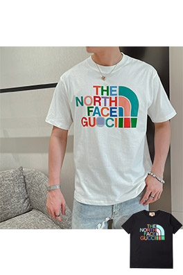 【グッチ】×【アディダス】メンズ レディース 半袖Tシャツ  aat14051