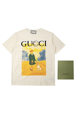 【グッチタイプ】メンズ レディース 半袖Tシャツ  aat14135