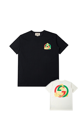 【グッチタイプ】×【パレス】メンズ レディース 半袖Tシャツ  aat14137