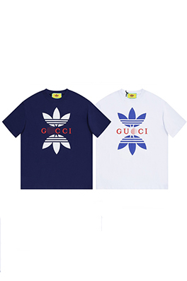 【アディダス】×【グッチタイプタイプ】メンズ レディース 半袖Tシャツ  aat14287