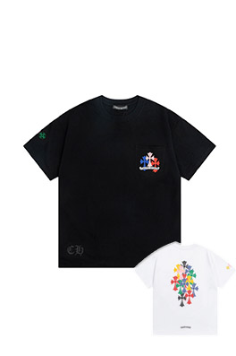 【クロムハーツタイプ】メンズ レディース 半袖Tシャツ  aat14320