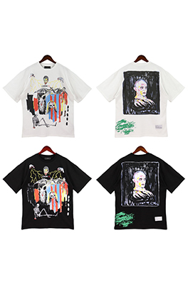 【アミリ】メンズ レディース 半袖Tシャツ  aat14411