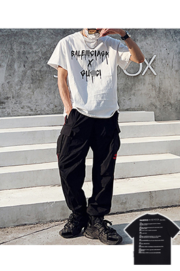 【バレンタイプ】×【グッチタイプ】メンズ レディース 半袖Tシャツ  aat14433