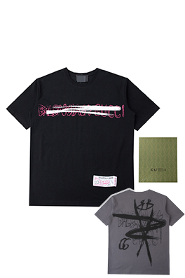 【バレンタイプ】×【グッチタイプ】メンズ レディース 半袖Tシャツ  aat14512