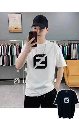 【フェンディタイプ】メンズ レディース 半袖Tシャツ  aat14570