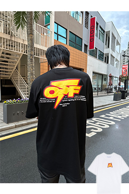 【オフホワイトタイプ】メンズ レディース 半袖Tシャツ  aat14612