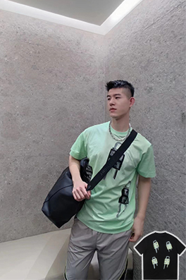 【ジバンシイ】メンズ レディース 半袖Tシャツ  aat14635