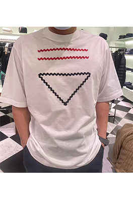 【プラダタイプ】メンズ レディース 半袖Tシャツ  aat14638