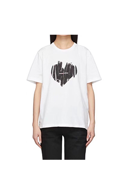 【サンローランタイプ】メンズ レディース 半袖Tシャツ  aat14667