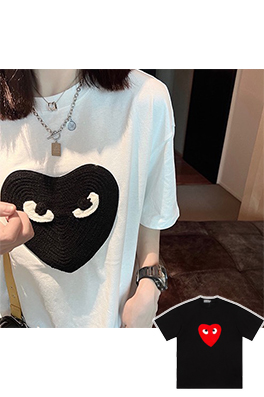 【コムデギャルソン】メンズ レディース 半袖Tシャツ  aat14703
