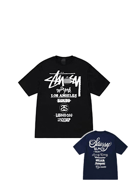【ステューシー】メンズ レディース 半袖Tシャツ  aat14730