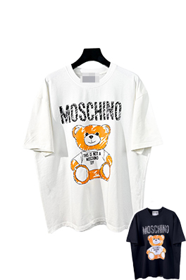 【モスキーノタイプ】メンズ レディース 半袖Tシャツ  aat14762