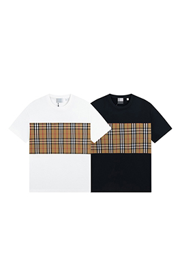 【バーバリータイプ】メンズ レディース 半袖Tシャツ  aat14872