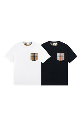 【バーバリータイプ】メンズ レディース 半袖Tシャツ  aat14875