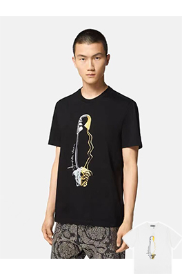 【ヴェルサーチタイプ】メンズ レディース 半袖Tシャツ  aat14919