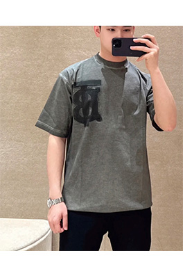【バーバリータイプ】メンズ レディース 半袖Tシャツ  aat15004